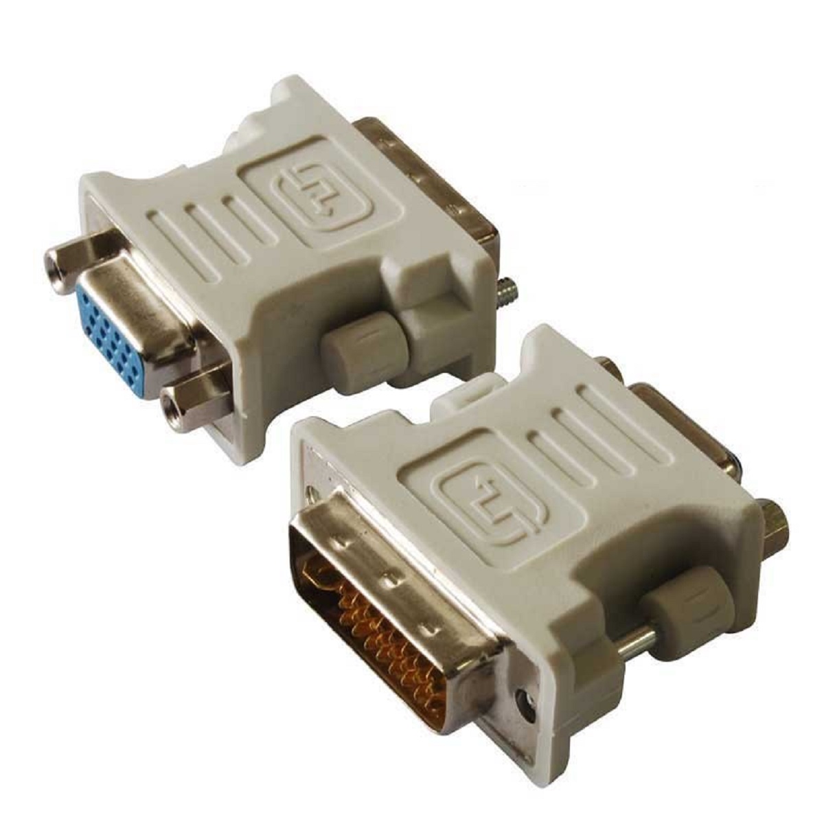 Adaptador DVI-D M a VGA H (no funciona en mother y placa video ultima genaracion)