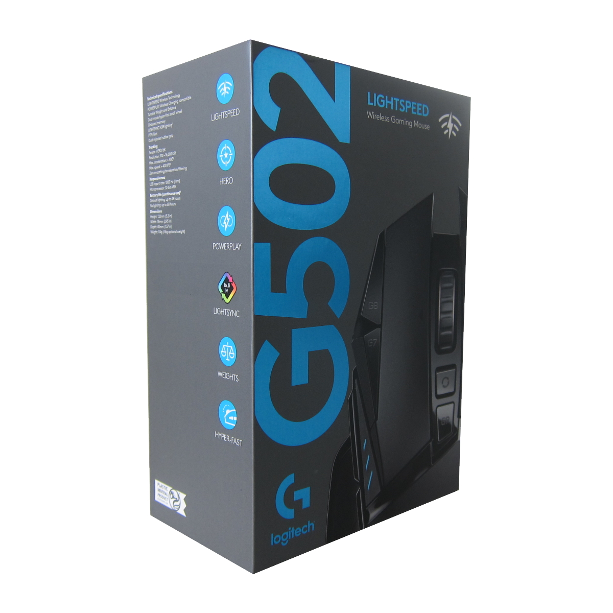 Mouse Gamer G502 Inalambrico 100 - 16000 DPI Logitech