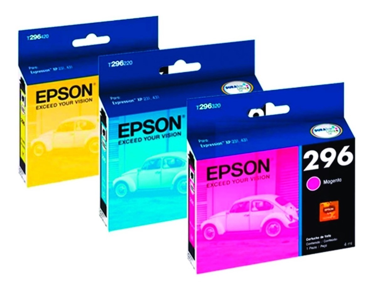 Cartucho Epson T296420 Amarillo Original