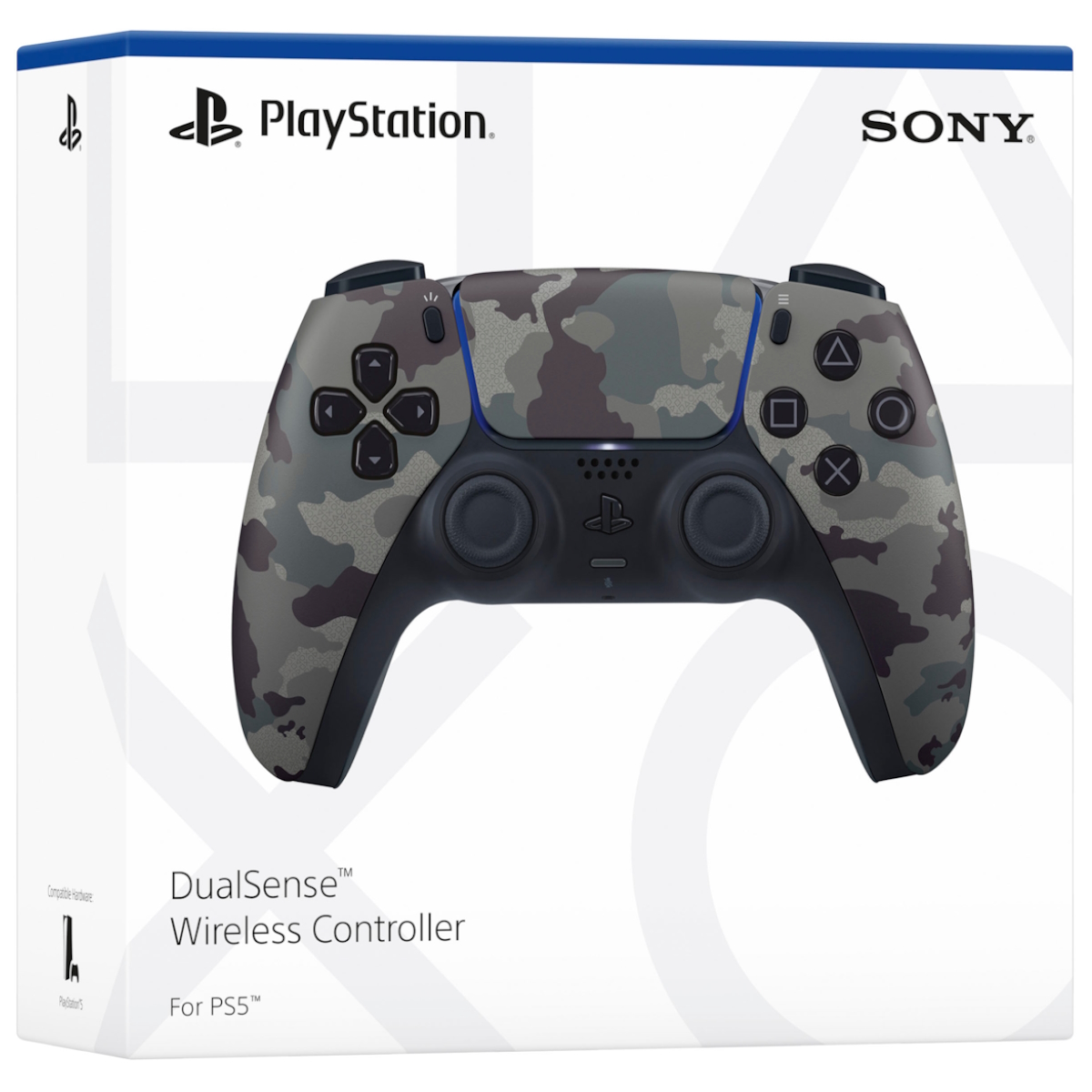 Joystick PS5 Original Camuflaje Gris Sony