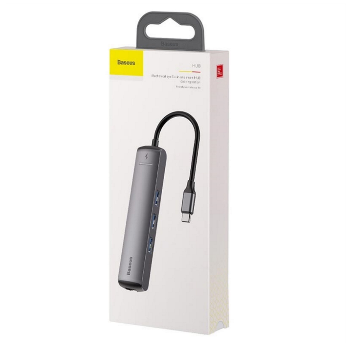 Hub USB C / USB 3.0 x3 - HDMI 4k - Red RJ45 - USB C BaseUs