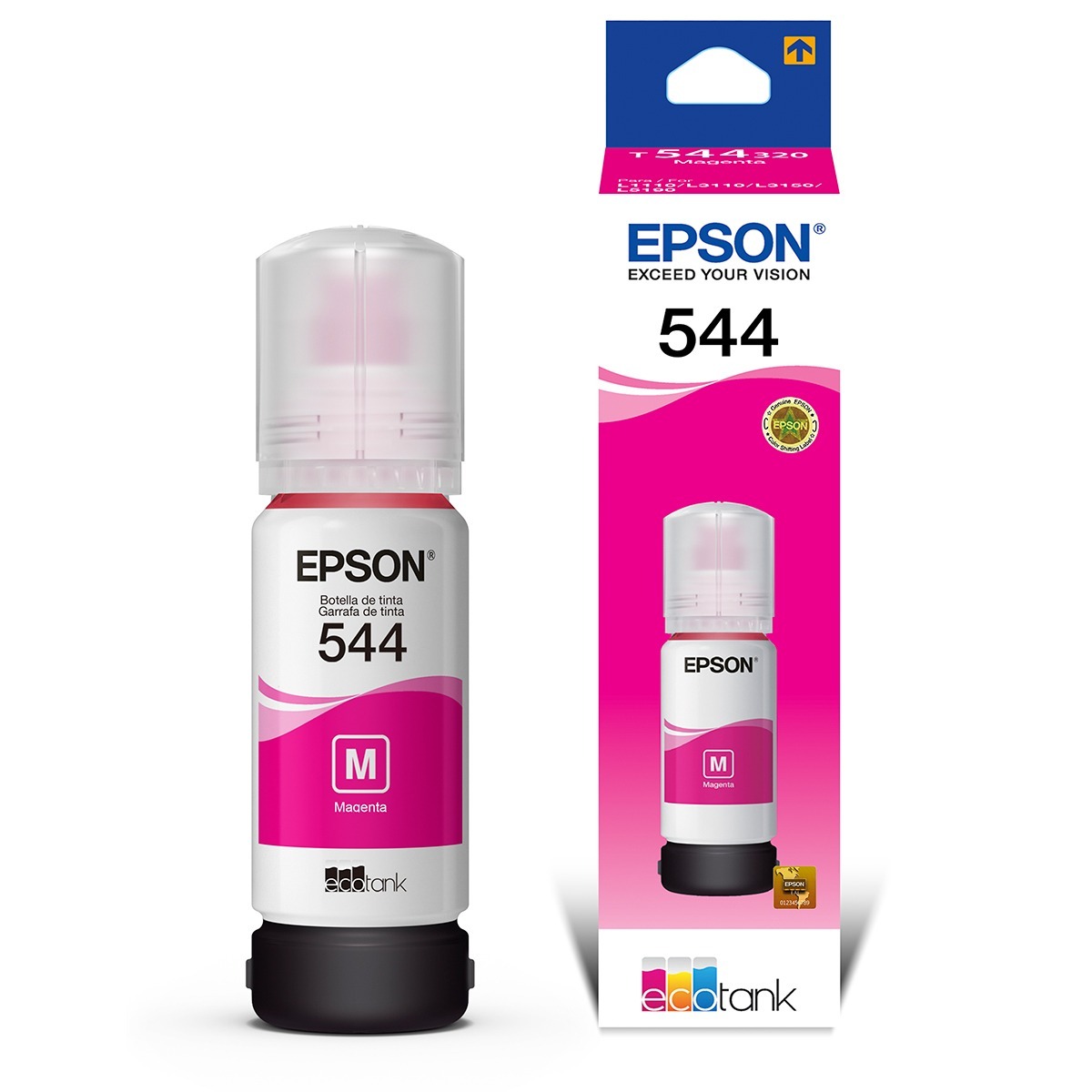 Tinta Epson L3110 544 Ecotank Magenta Original
