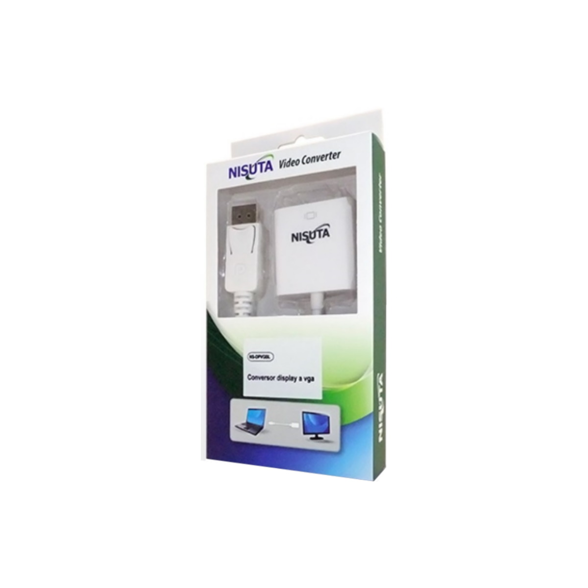 Adaptador Displayport a Vga Nisuta