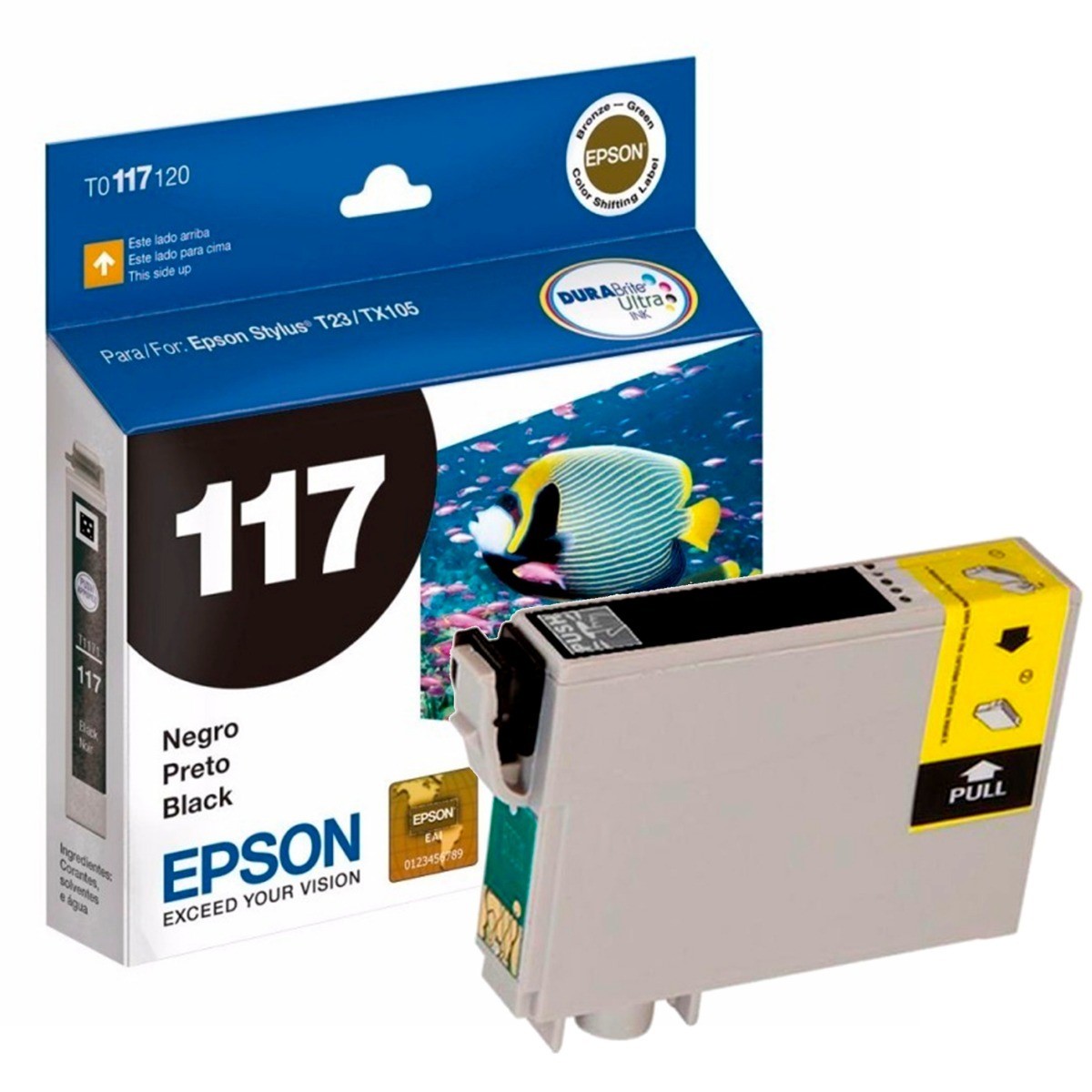 Cartucho Epson 117 1171 Negro Original