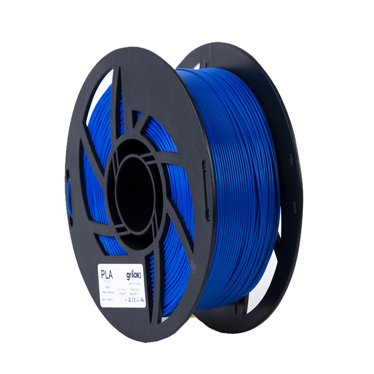 Filamento Pla Azul 1.75mm 1Kg Grilon3