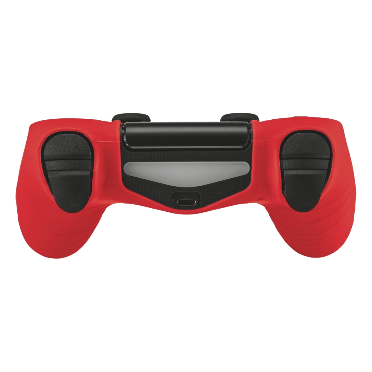 Funda Protector Silicona Joystick PS4 Rojo Gxt 744R Trust