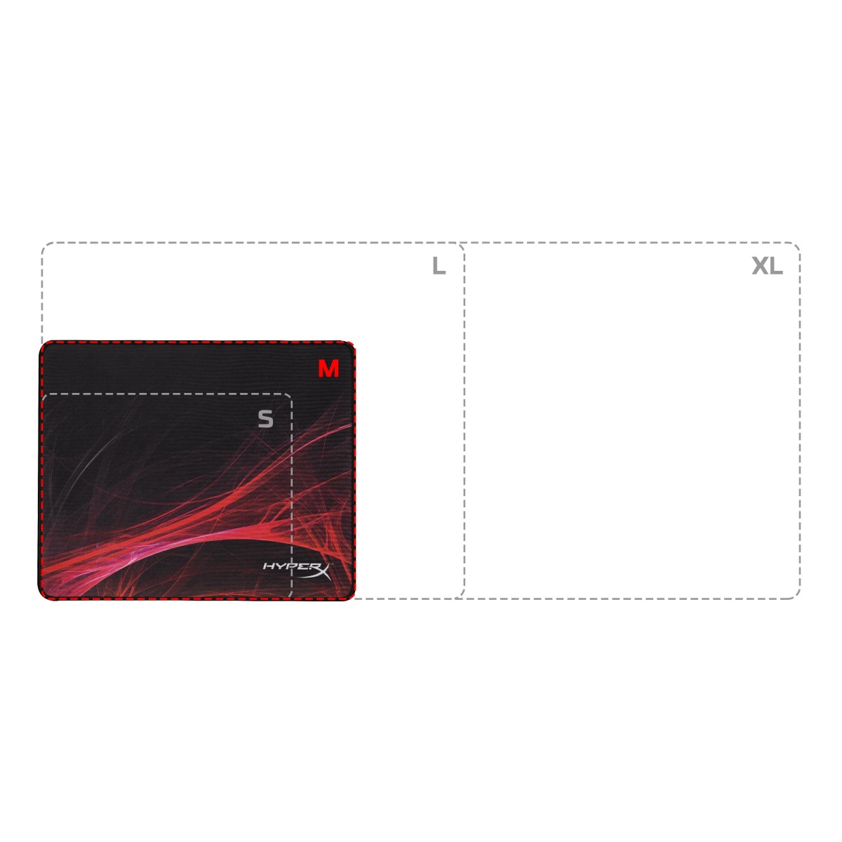 MousePad Fury S Gamer Speed Medium HyperX