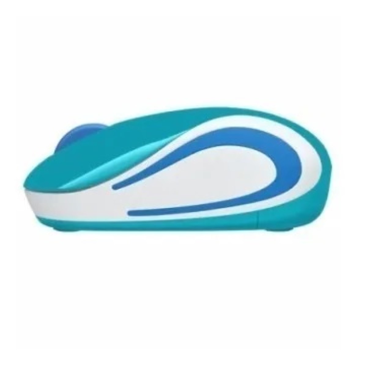 Mouse Inalambrico M187 Celeste Turquesa Logitech