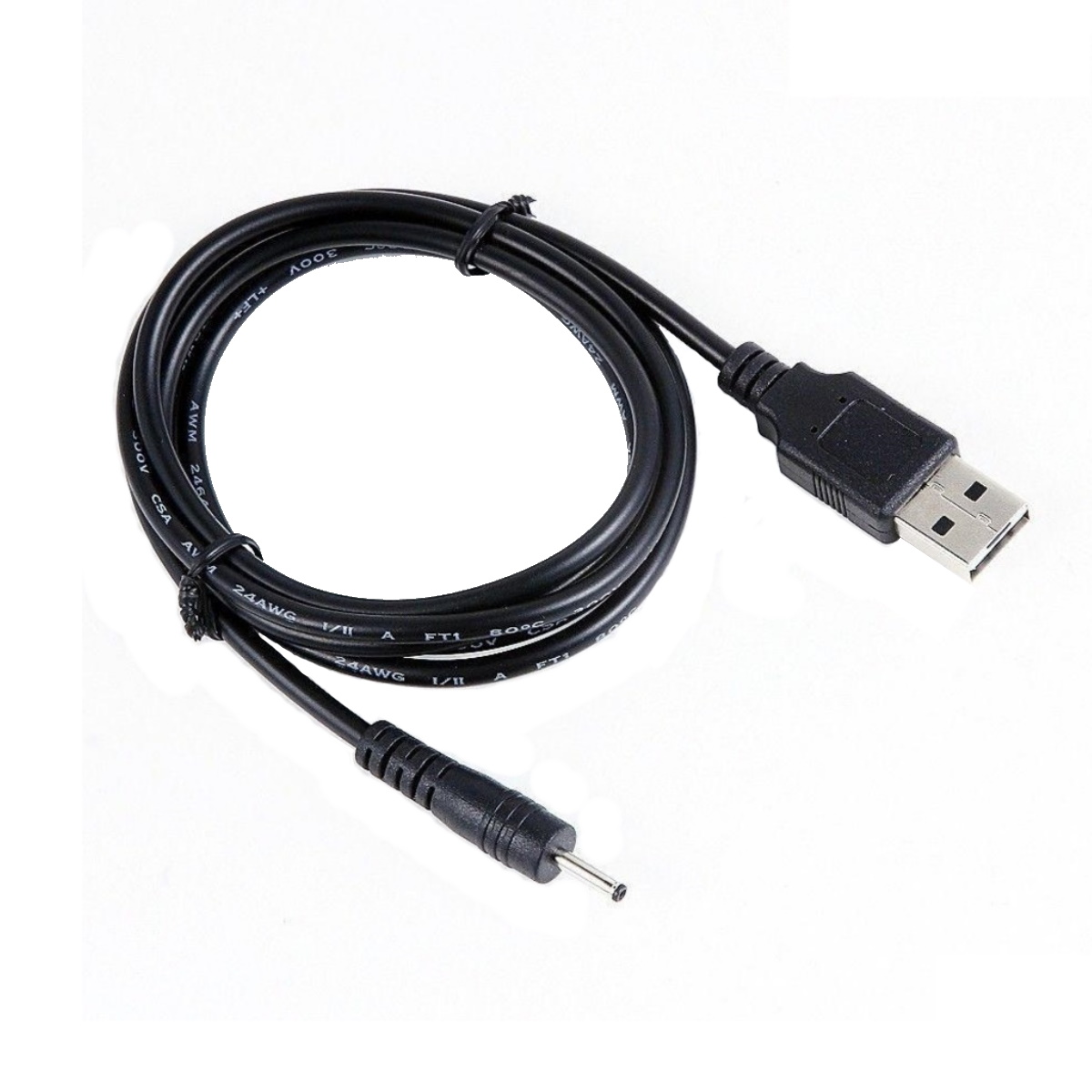 Cable Cargador Usb A Plug 2.5x0.7mm Kolke