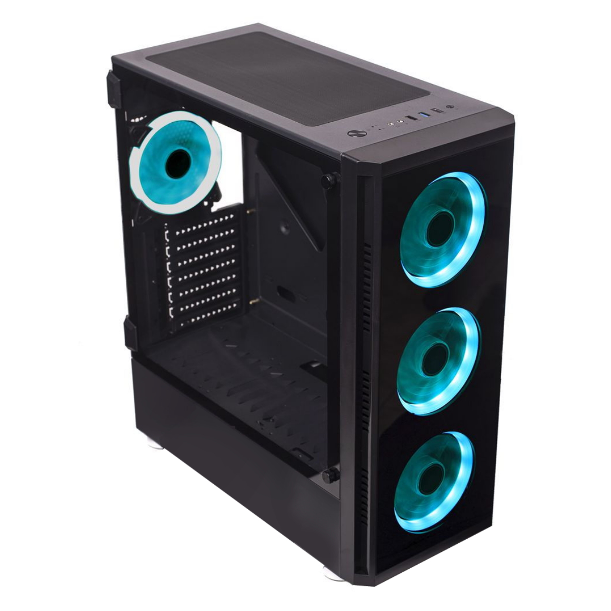 Gabinete Gamer CM-2802 RGB S/Fuente Cromax