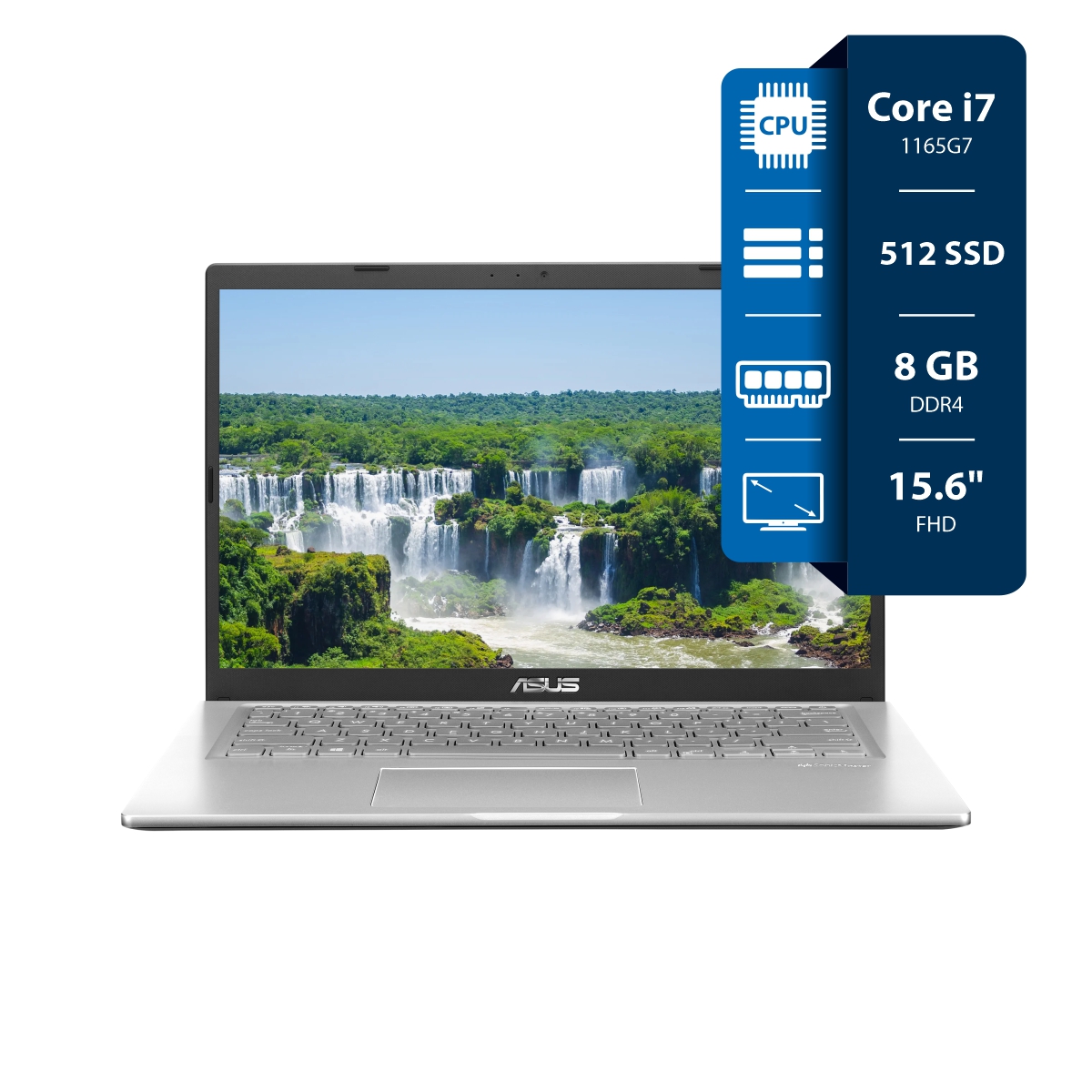 Notebook Asus X515EA - I7 1165G7 - 8GB - 512SSD - 15.6