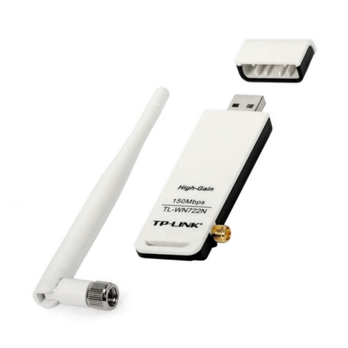Placa Adaptador Wifi Usb Tl-wn722n 1 Antena Tp-link