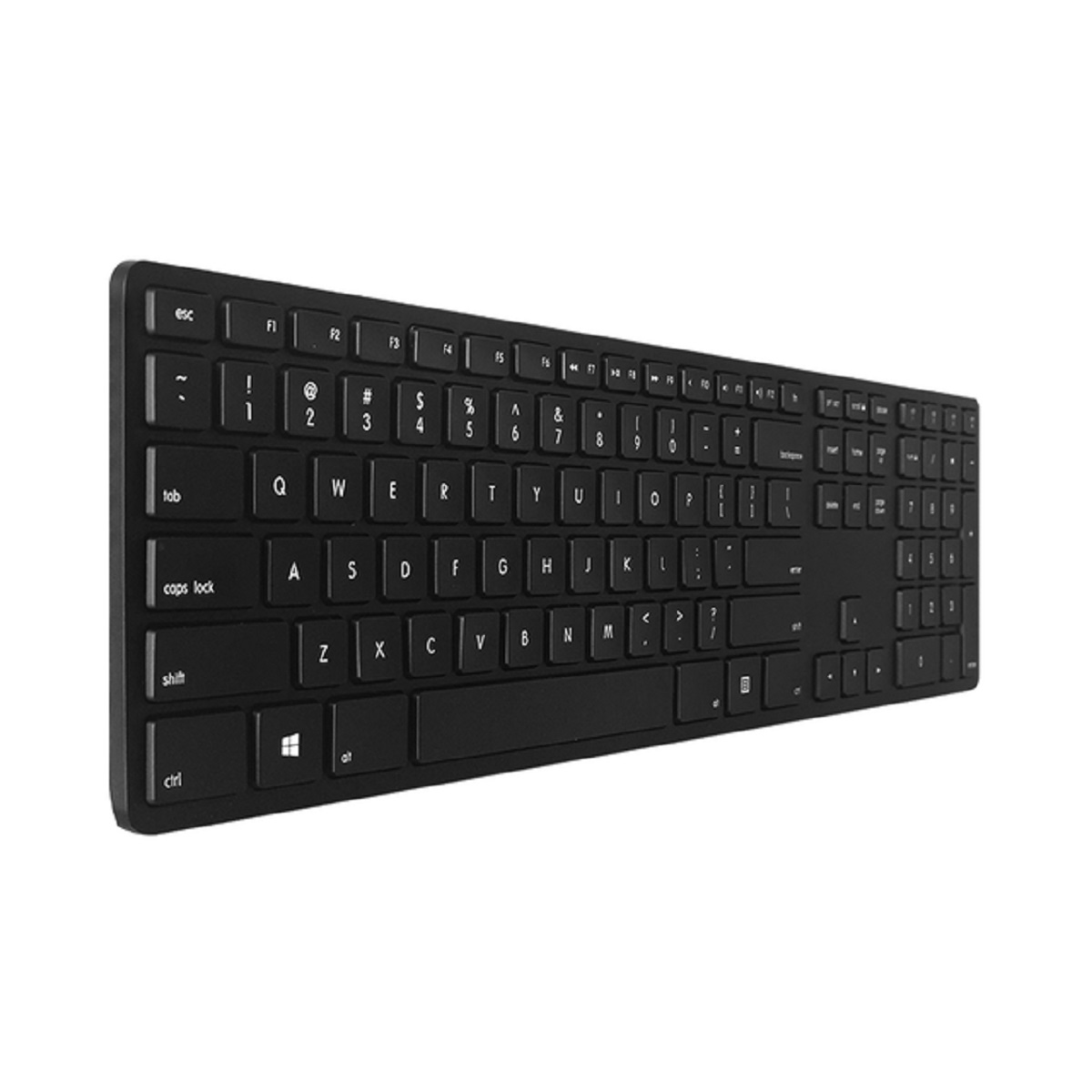Teclado Inalambrico para PC Retroiluminado Black Matias