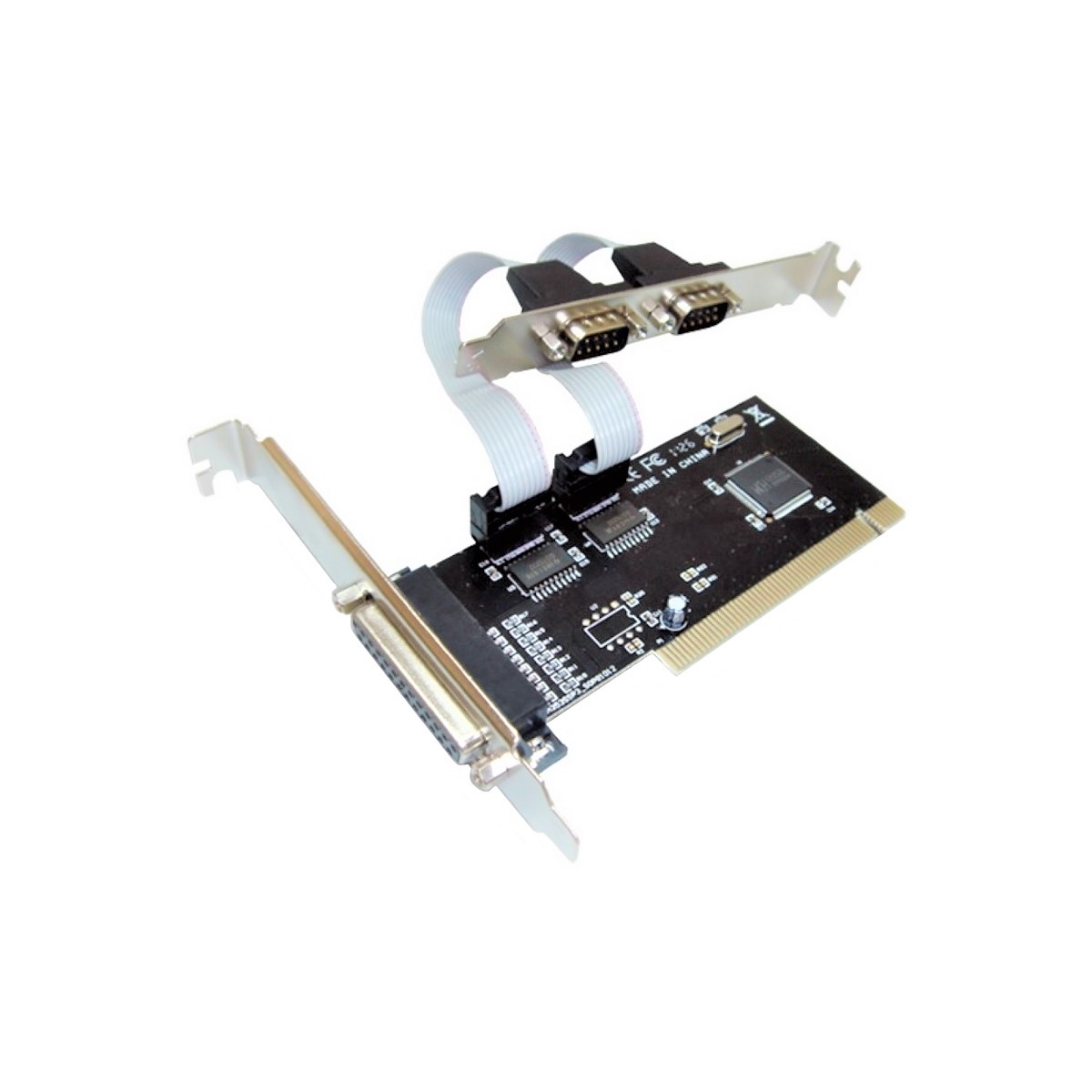 Placa Pci 2p Serie / 1p Paralelo Nisuta