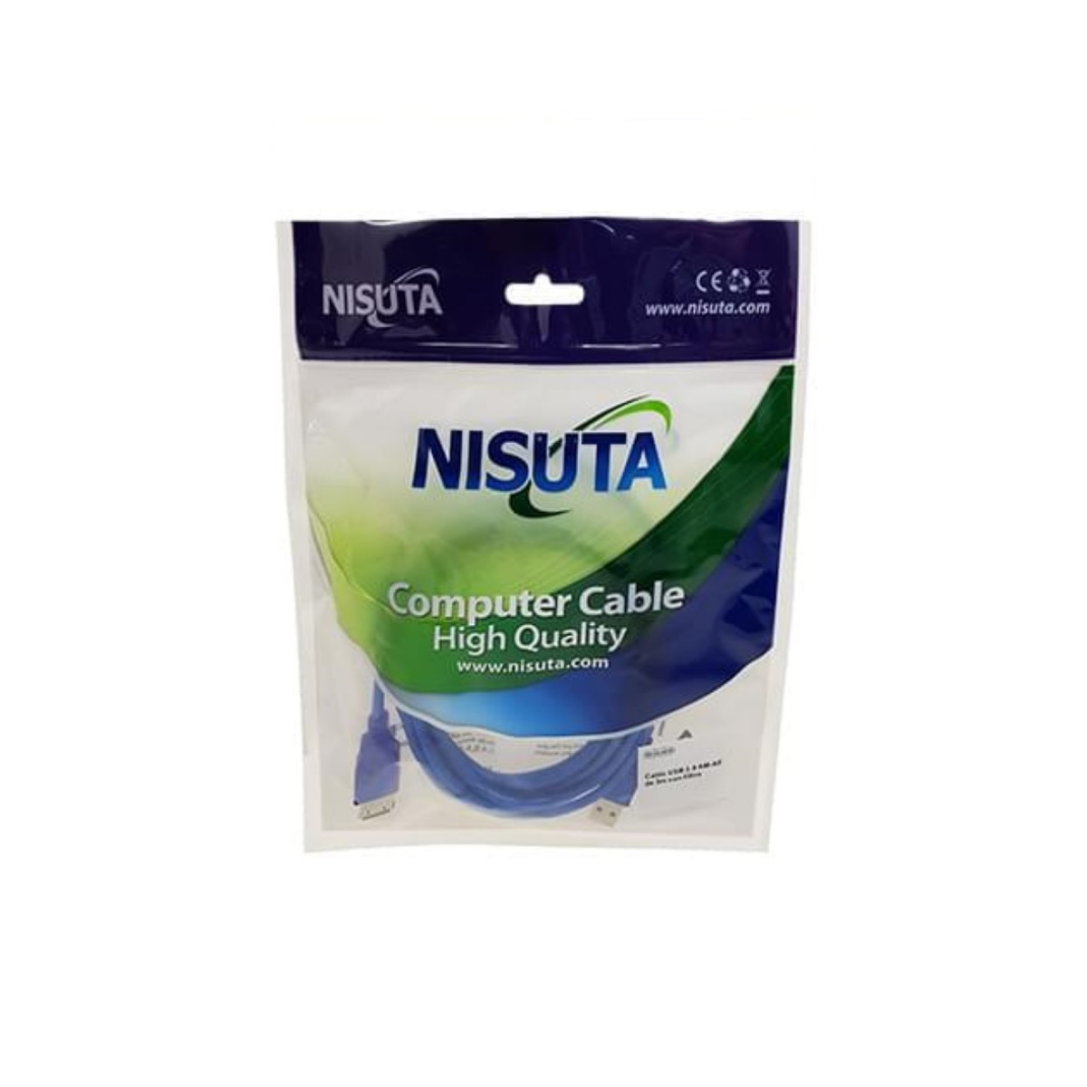 Cable Alargue Usb 5m 2.0 Nisuta