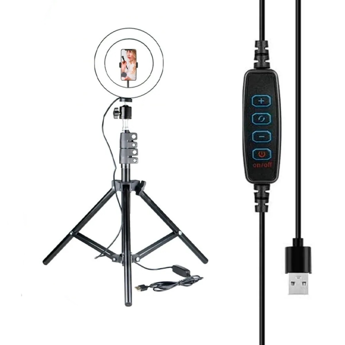 Aro de Luz LED Tripode Celular Libercam