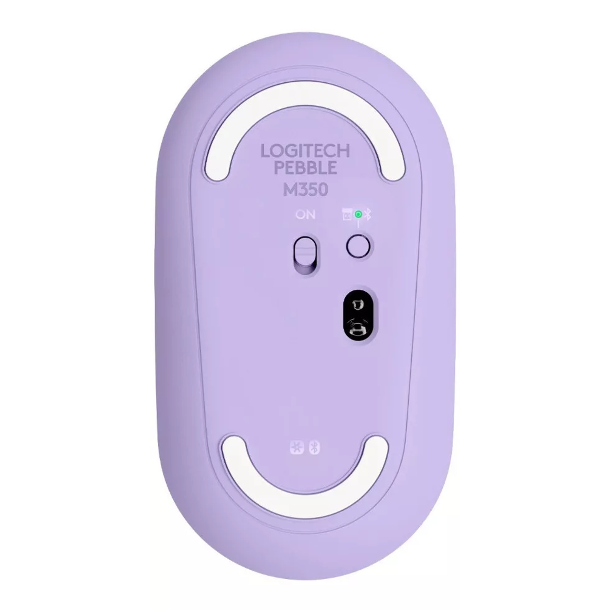 Mouse Inalambrico M350 1000 DPI Pebble Lavanda Logitech