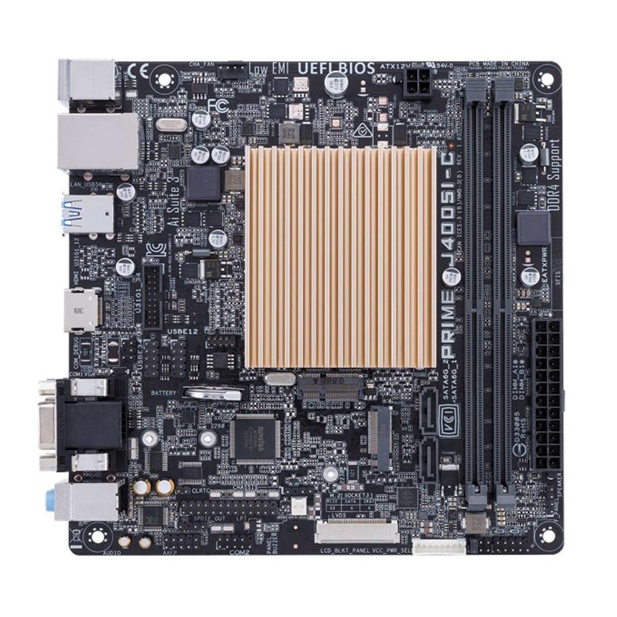 Mother J4005I-C Celeron Dual-Core Prime Asus