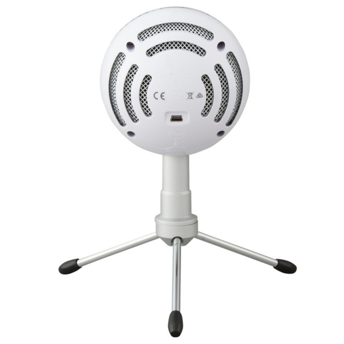Microfono Pc Snowball White Ice Logitech