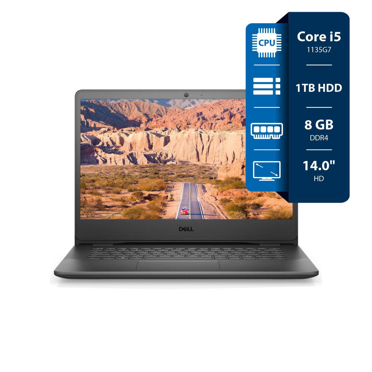 Notebook Dell Vostro 3400 I5 1135G7 - 8GB - 1TB - 14
