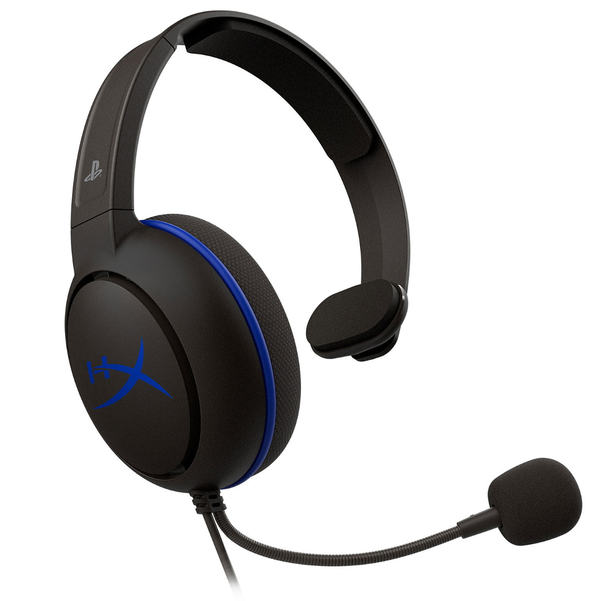 Auriculares Gamer Cable Vincha Cloud Chat PlayStation Monoaural Negro Hyperx