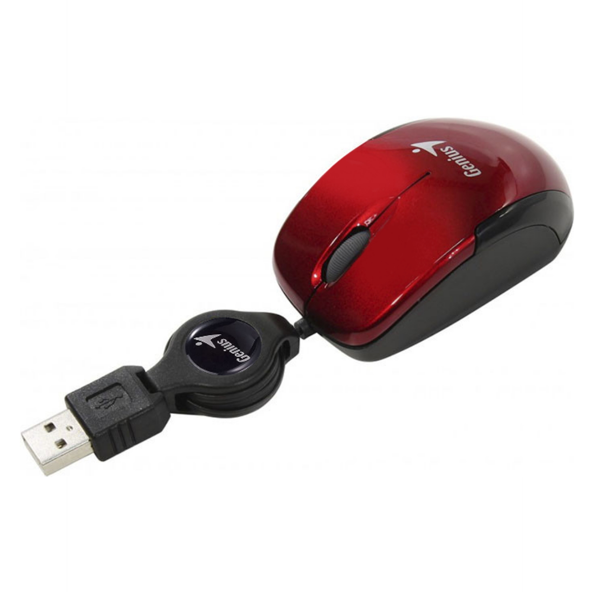 Mouse USB Micro Traveler Ruby Genius