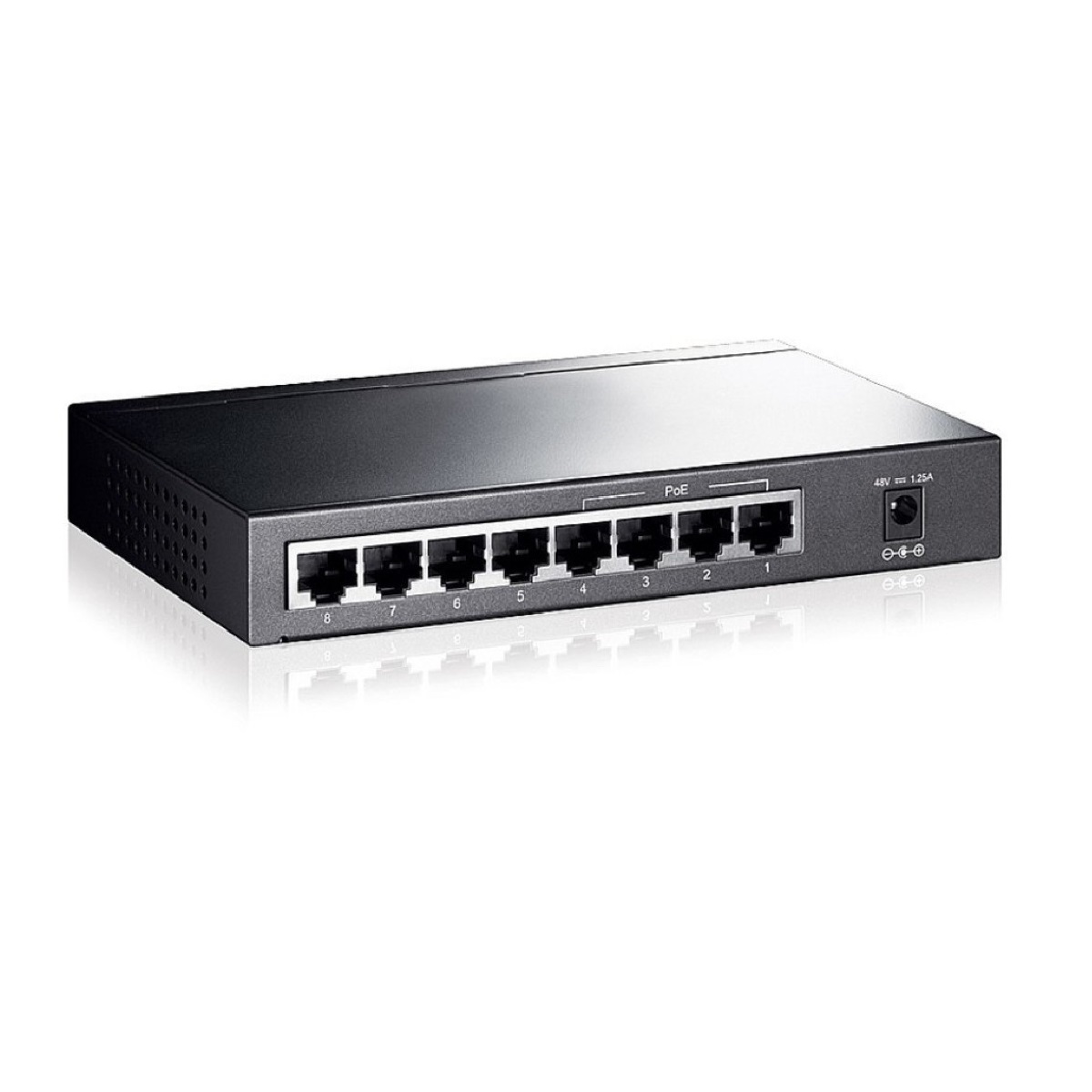 Switch 8p Puertos (4 Poe) Tl-sf1008p Desktop Tp-link