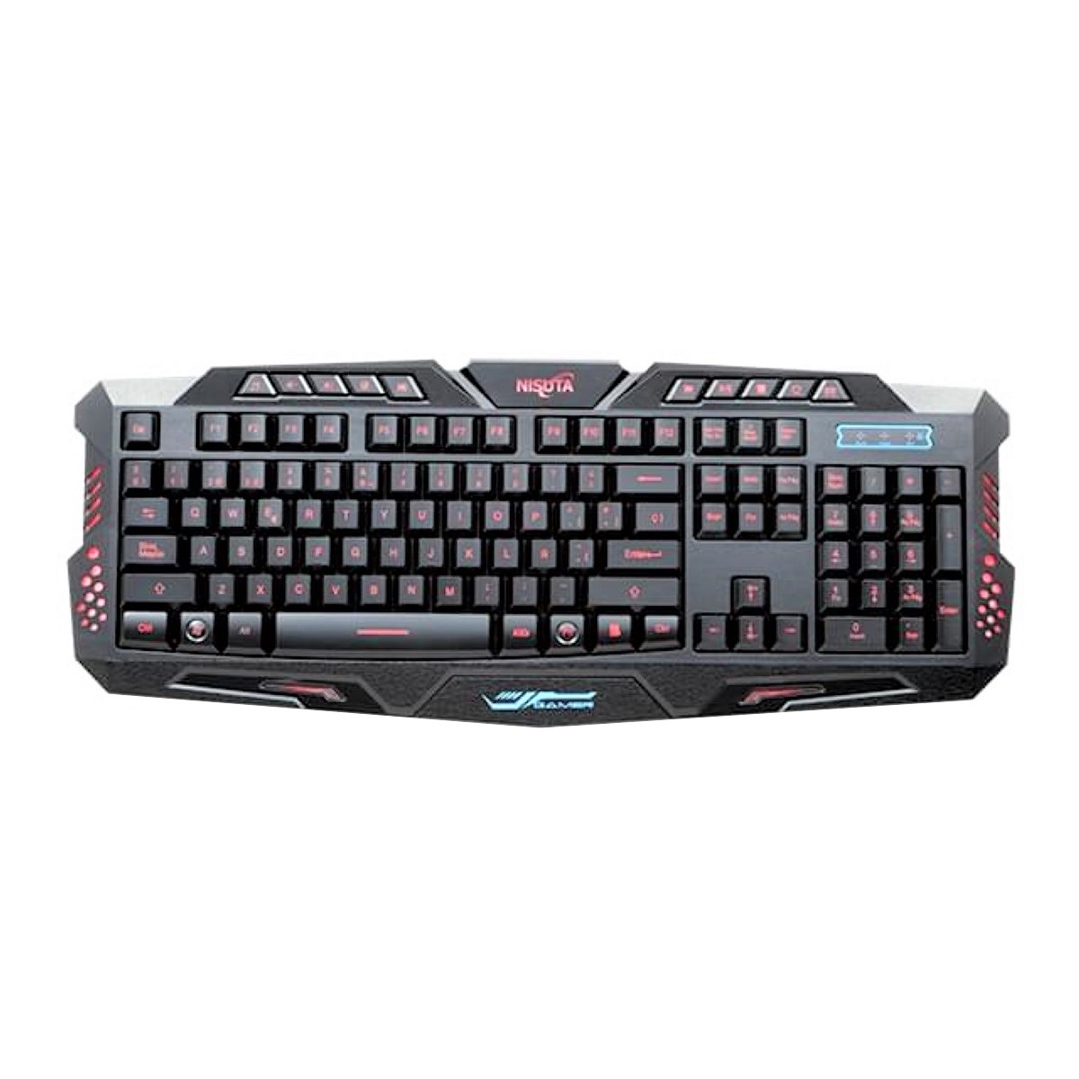 Teclado Gamer Retroiluminado Ns-Kb25l Nisuta