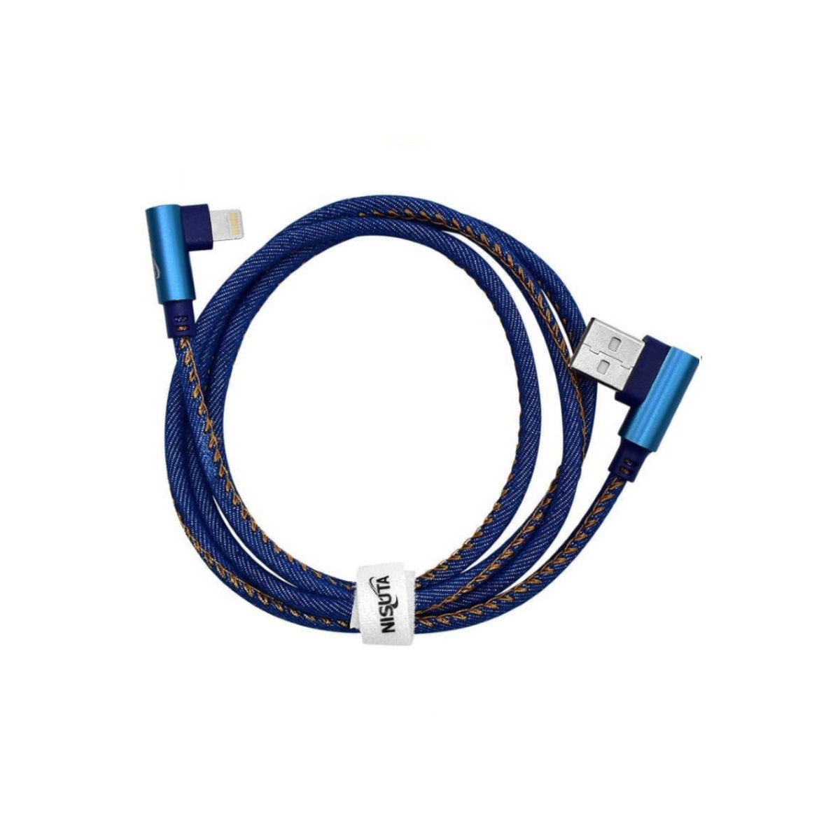 Cable USB 2.0 a Lightning 1m Tela Nisuta