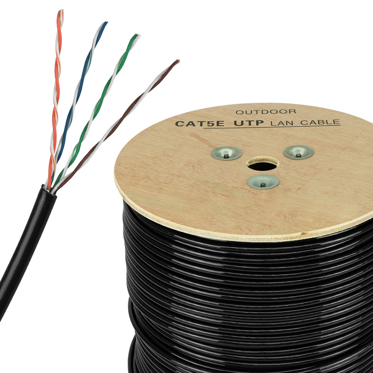 Metro de Cable UTP Cat 5e EXTERIOR Kelyx