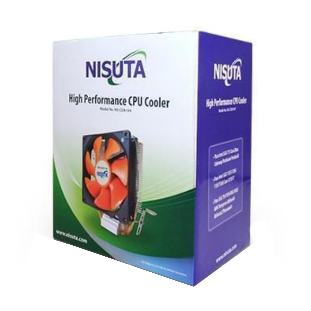 Cooler CPU socket varios Procesadores AMD e INTEL Nisuta