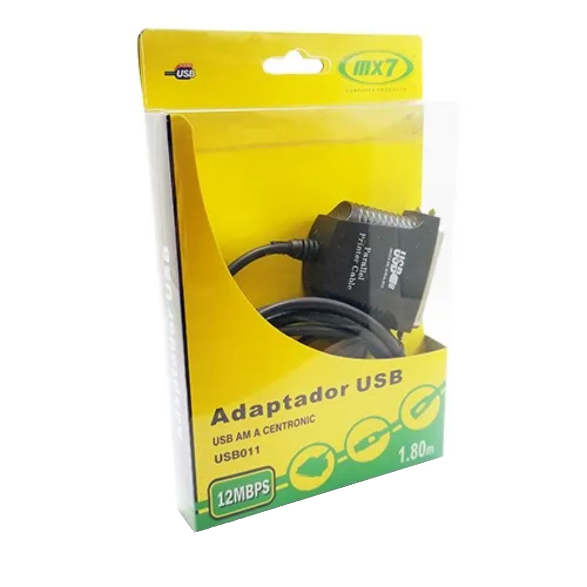 Cable Usb a Paralelo 1.8m MX7