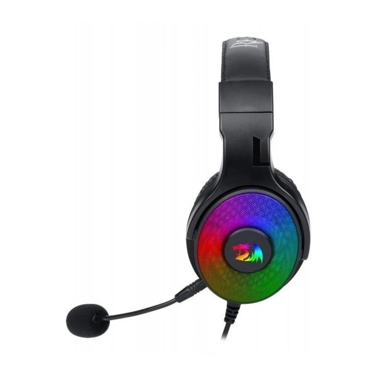 Auriculares Gamer Cable Vincha H350 Pandora 7.1 RGB Negro Redragon