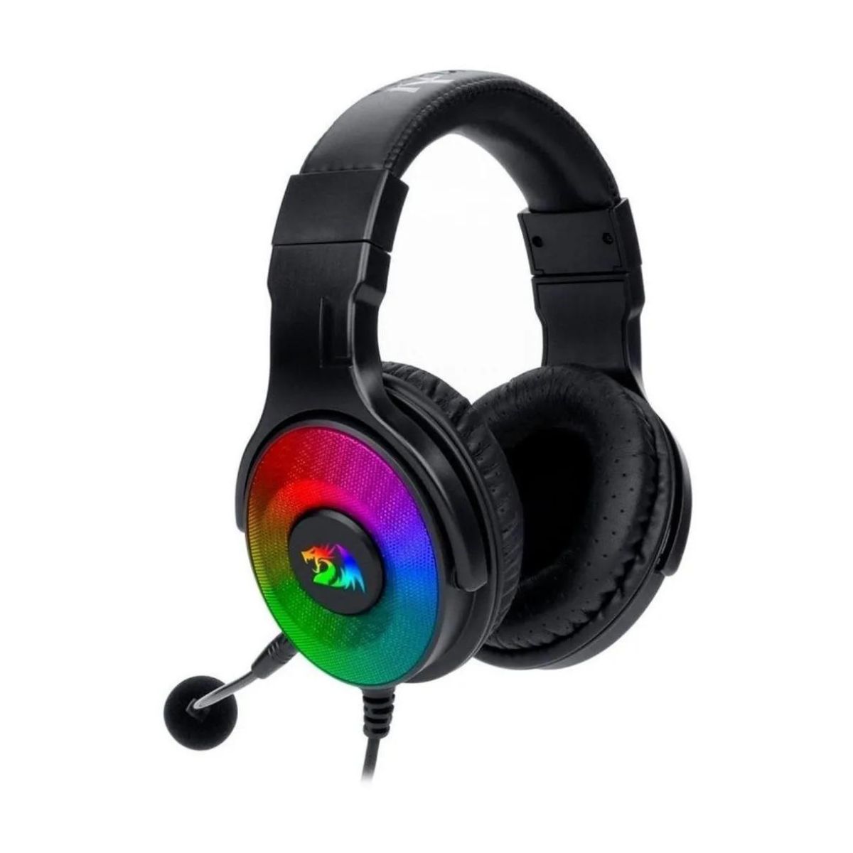 Auriculares Gamer Cable Vincha H350 Pandora 7.1 RGB Negro Redragon