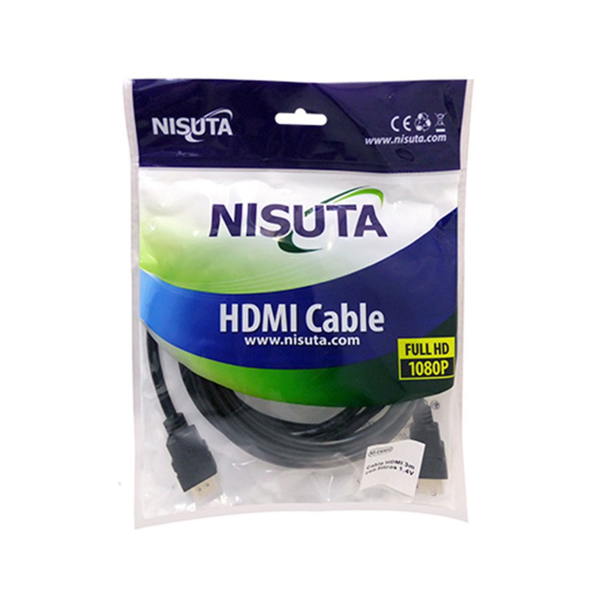 Cable HDMI C/ Filtro 3m Nisuta