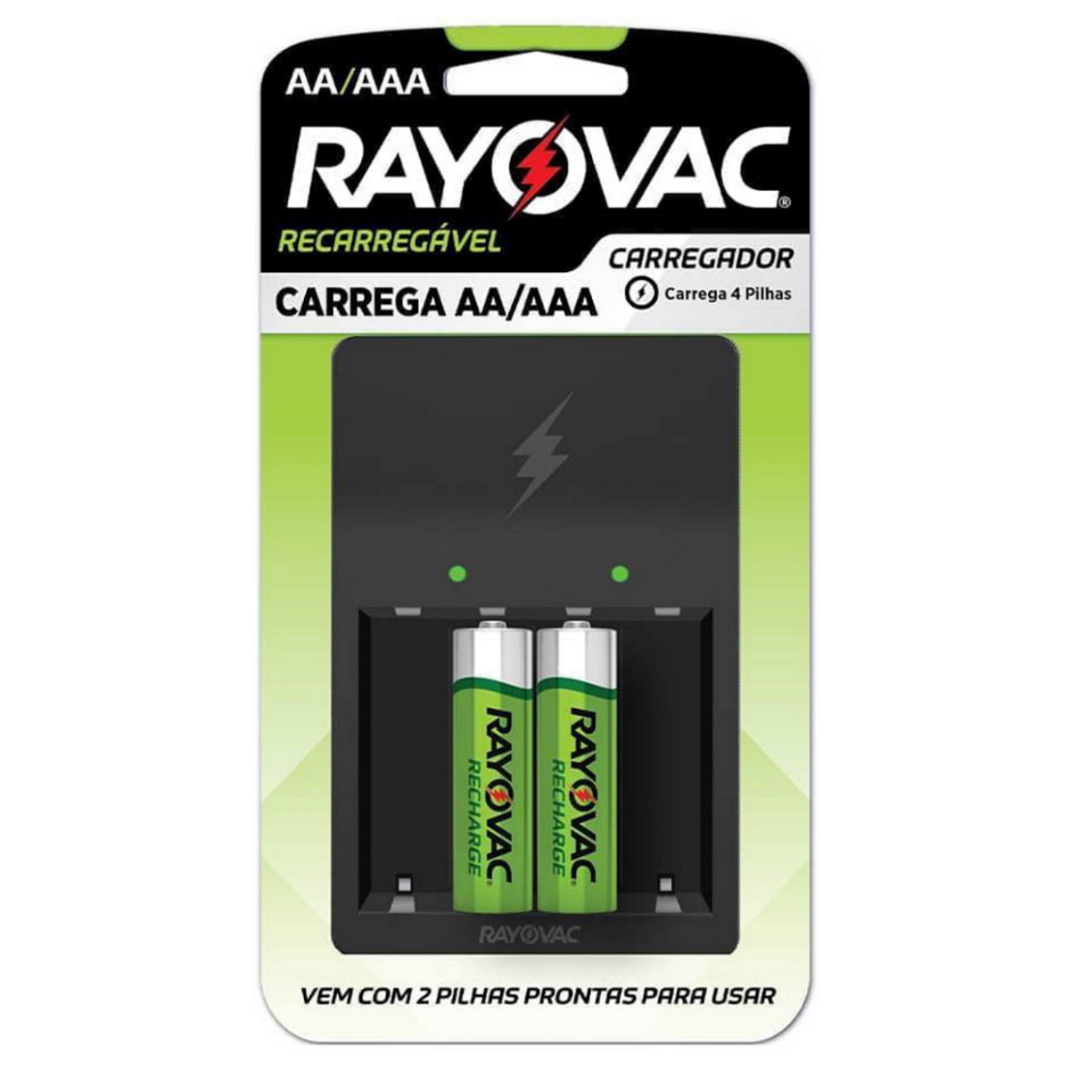 Cargador Pilas PS132 AA-AAA Rayovac