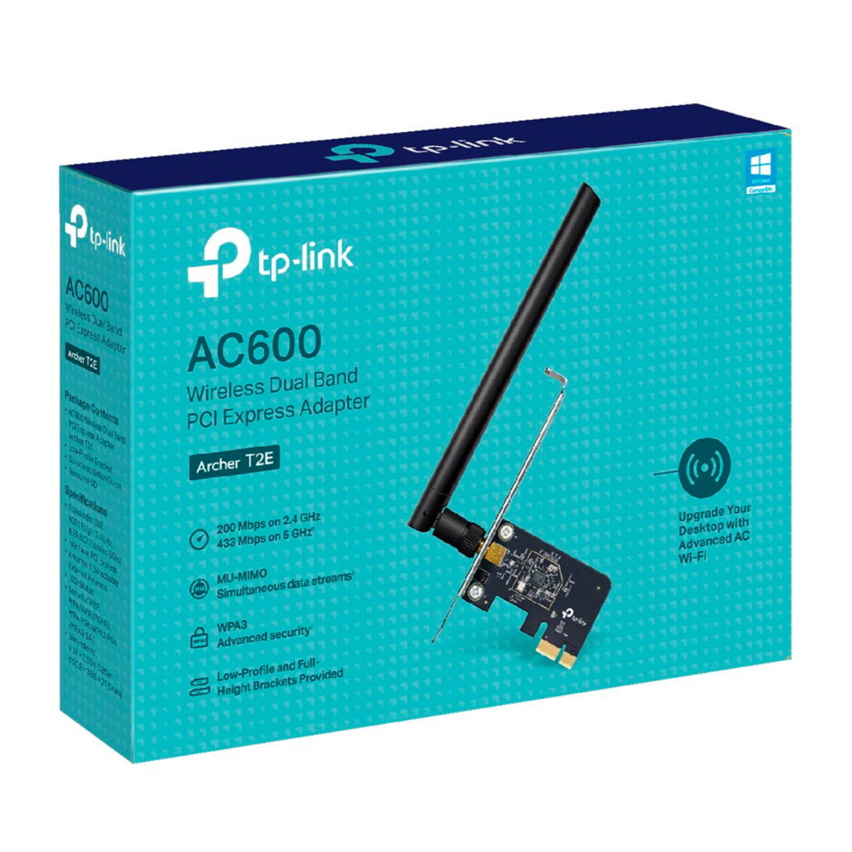 Placa Wifi Pcix Archer T2E 1 Antenas AC600 Tp-Link