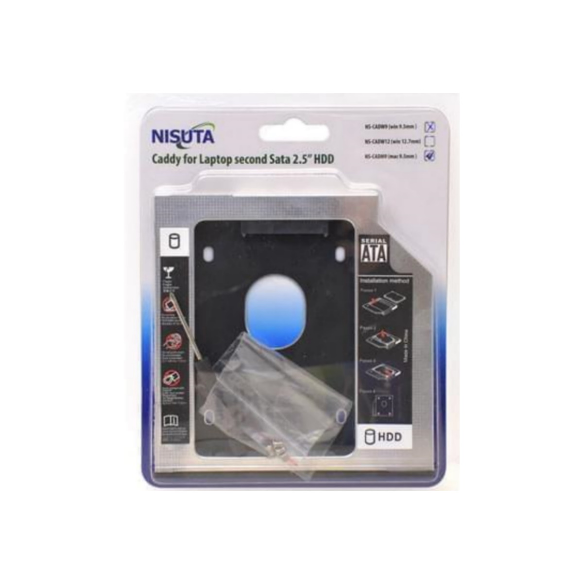 Caddy Para Notebook 9.5mm Nisuta