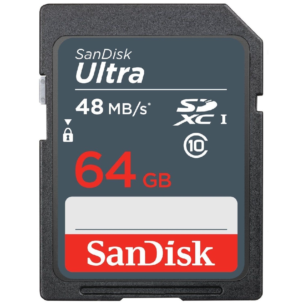 Memoria Sd 64gb Ultra Clase 10 48mb/s Sandisk