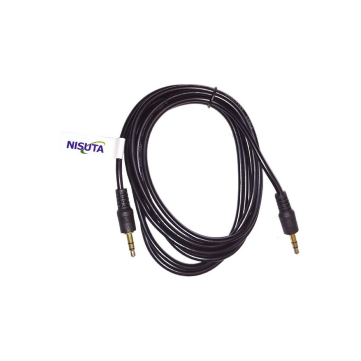 Cable Audio Auxiliar 3.5mm 1.8m Nisuta