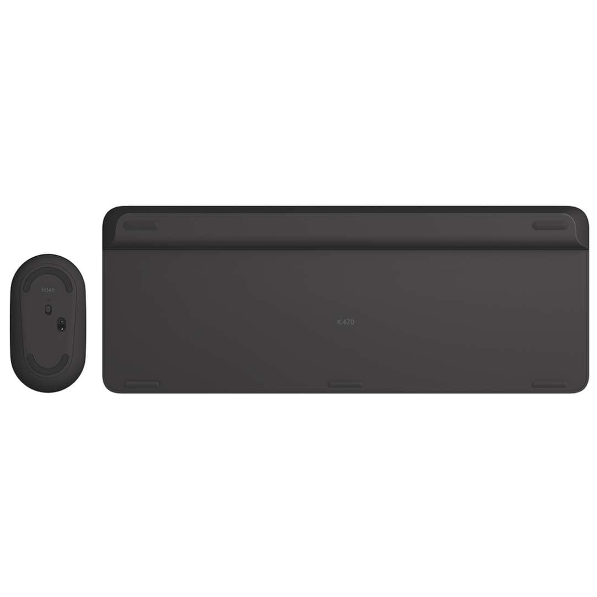 Kit Teclado Mouse Inalambrico MK470 Slim Negro Logitech