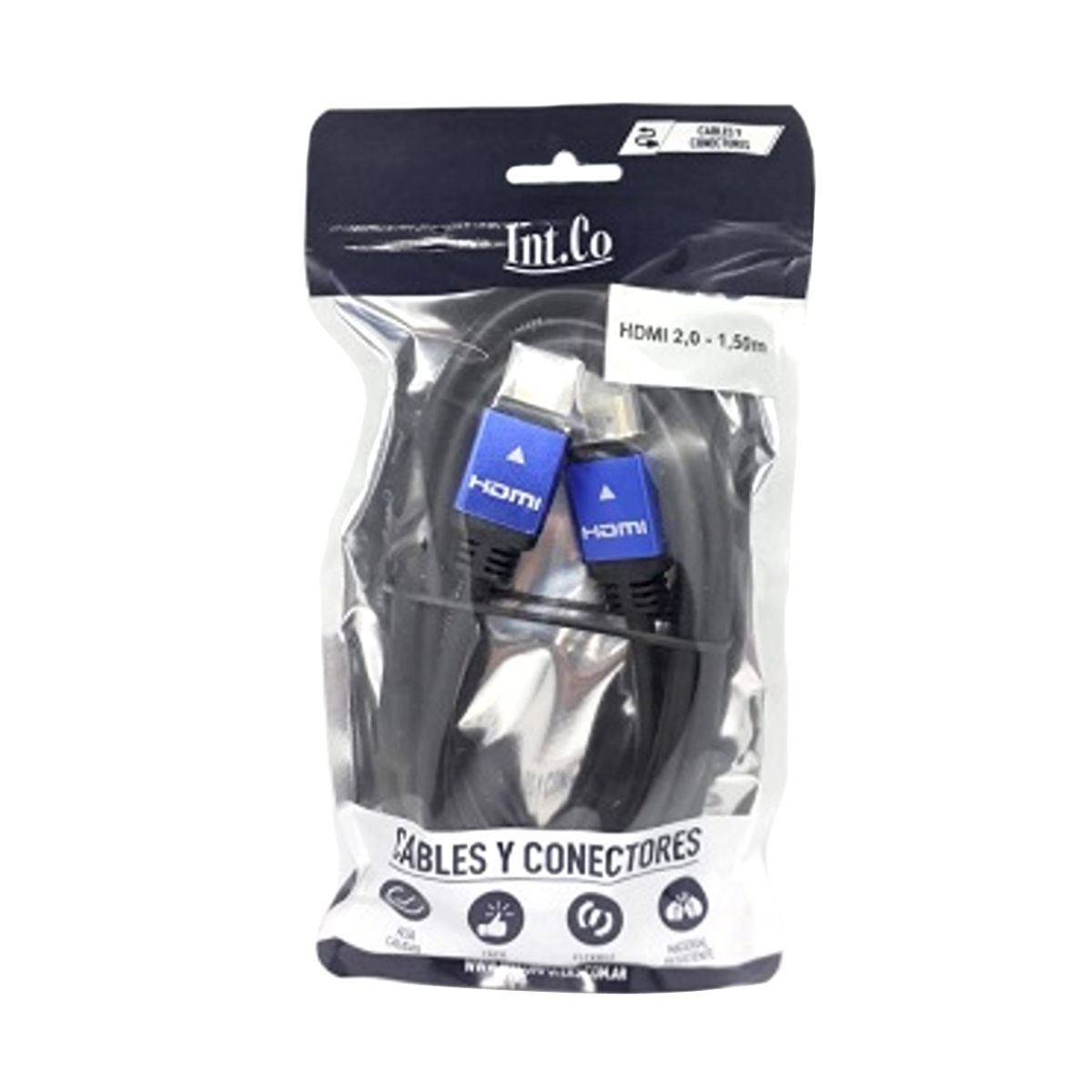 Cable HDMI 4K 1.5m