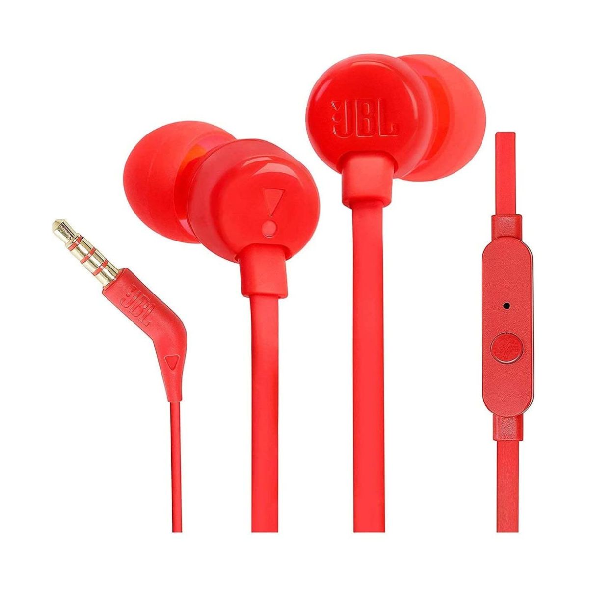 Auriculares Cable In Ear Tune 110 Rojo Jbl