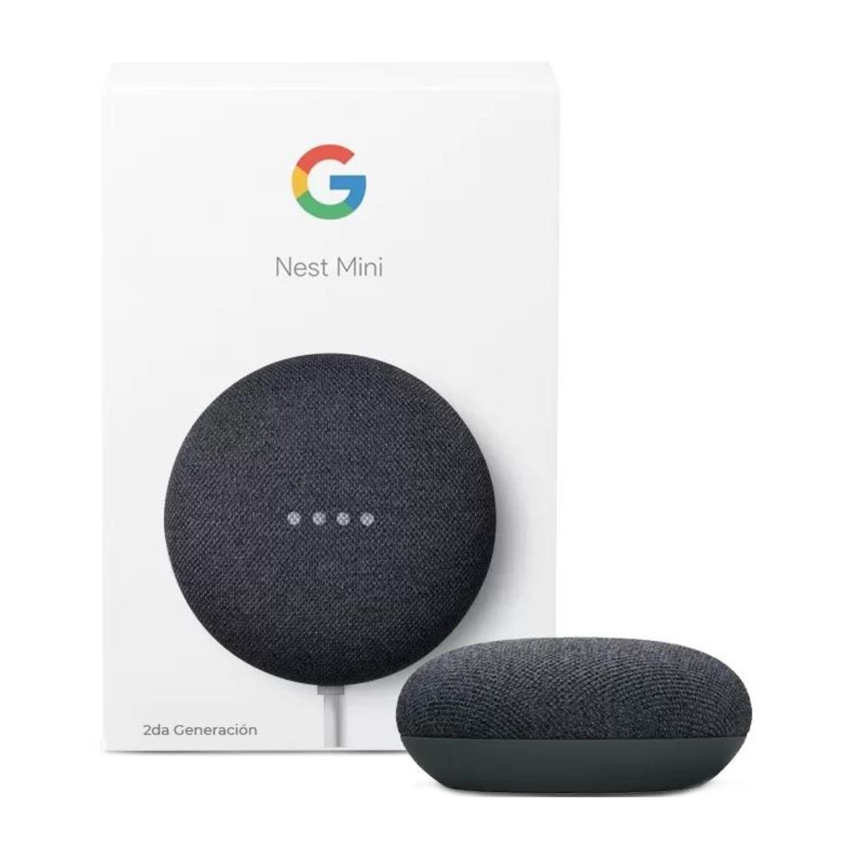 Parlante Bluetooth Google Nest Mini 2da Generacion Negro