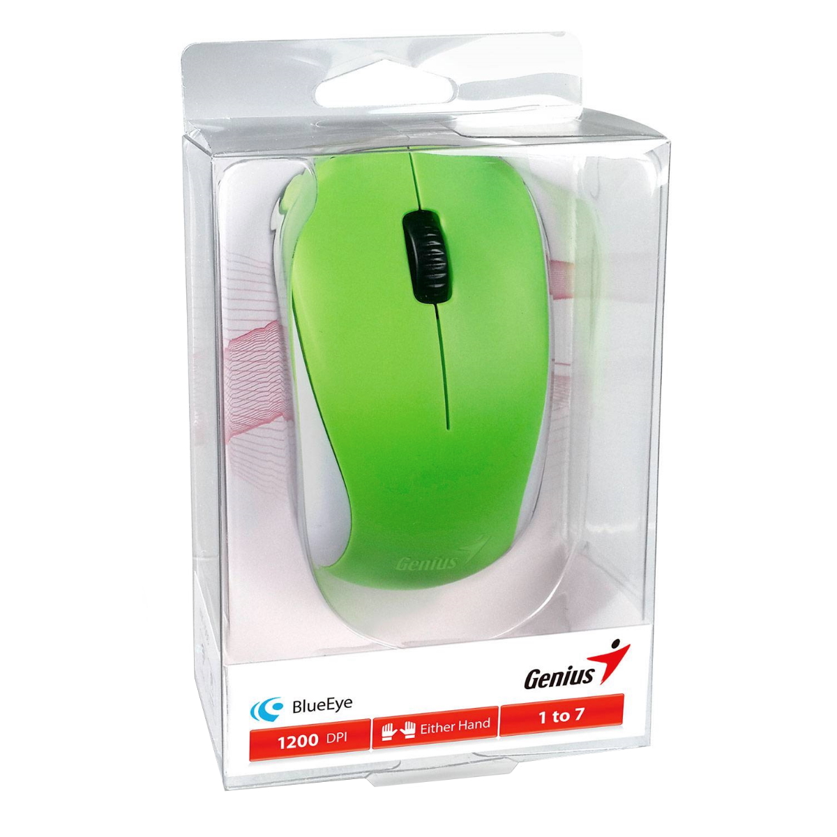 Mouse Inalambrico Nx-7000 1200 DPI Verde Genius