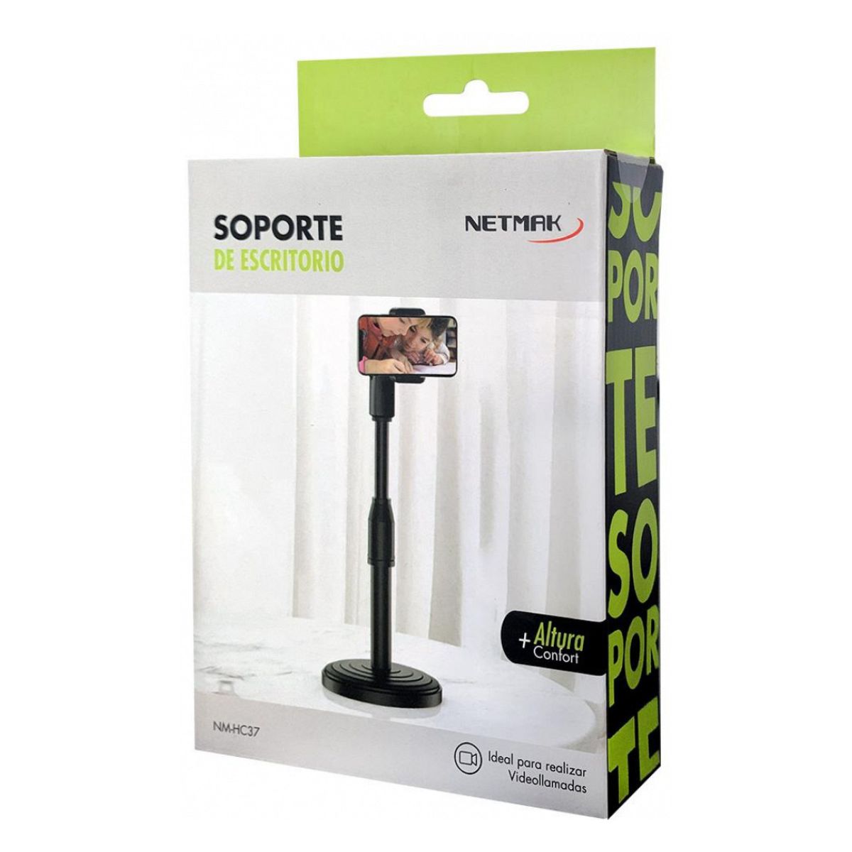 Soporte Celular Escritorio Regulable NM-HC37 Netmak