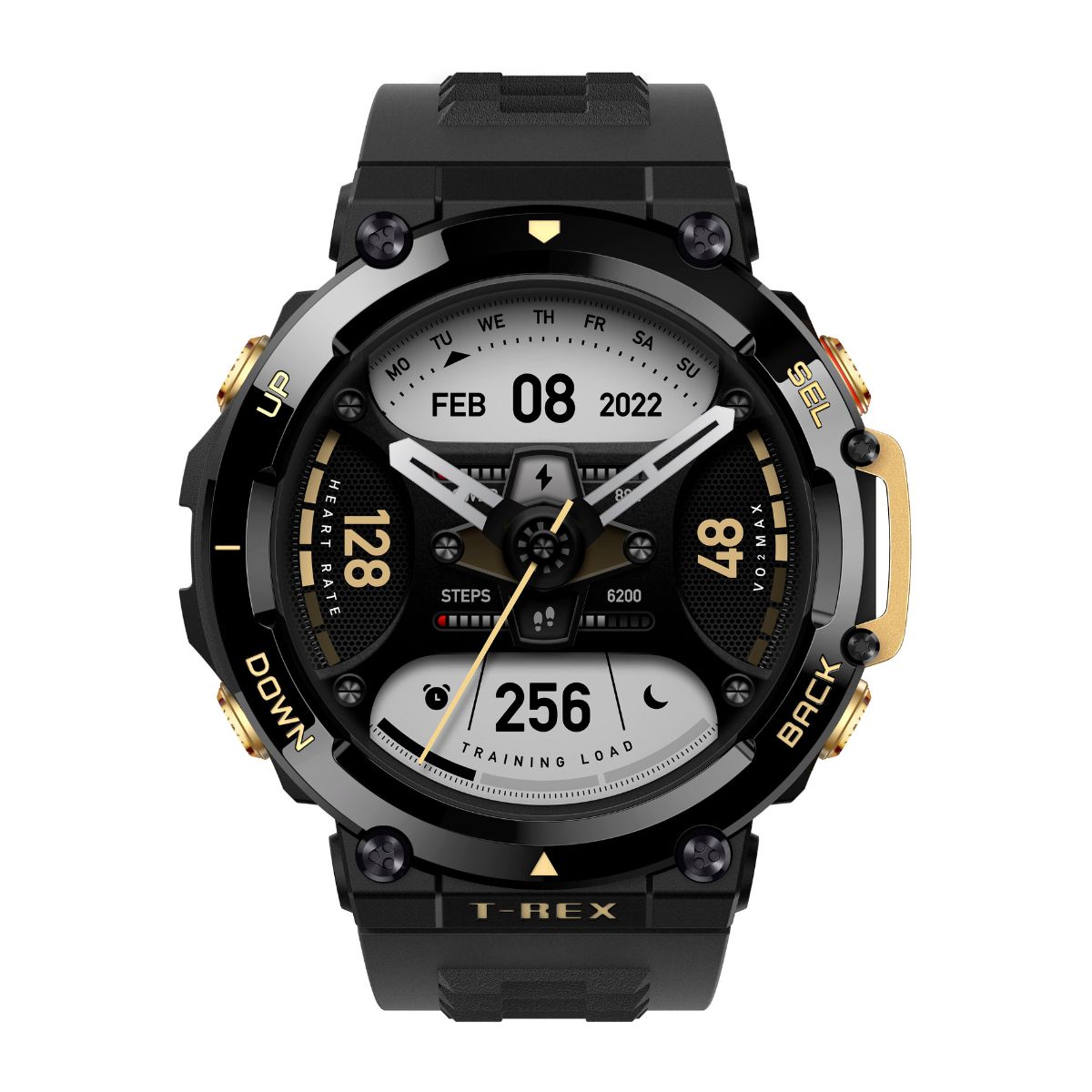 SmartWatch T-Rex 2 Astro Negro Dorado Amazfit