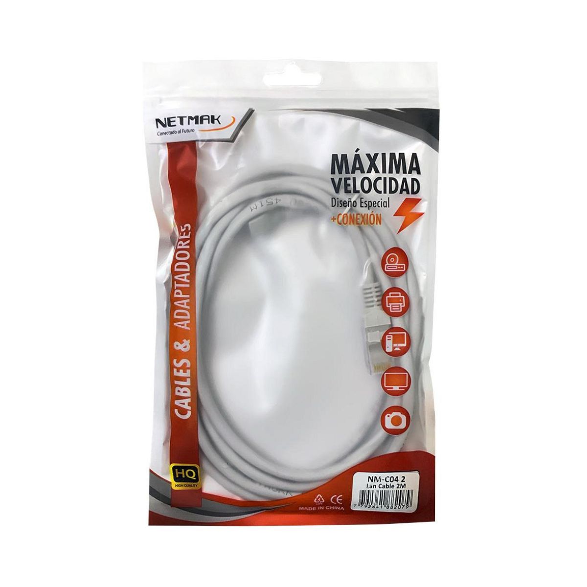 Cable De Red UTP 3m Netmak