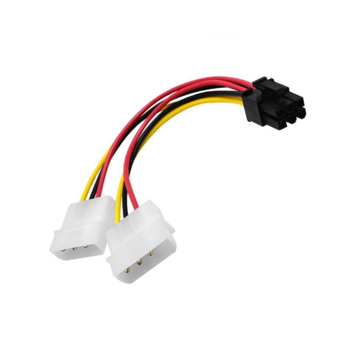 Adaptador 6 Pines a 2 Molex  Nisuta