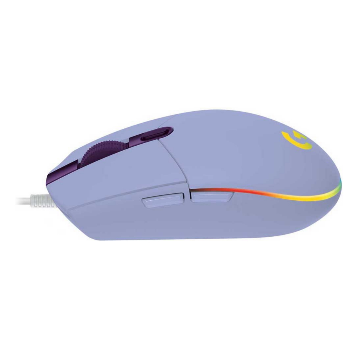 Mouse Gamer G203 Lightsync Lila 200 - 8000 DPI Logitech